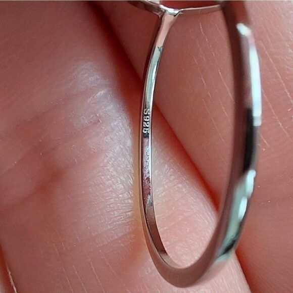Host Pick 🌟925 Sterling Silver Crescent Ring - Picture 4 of 6